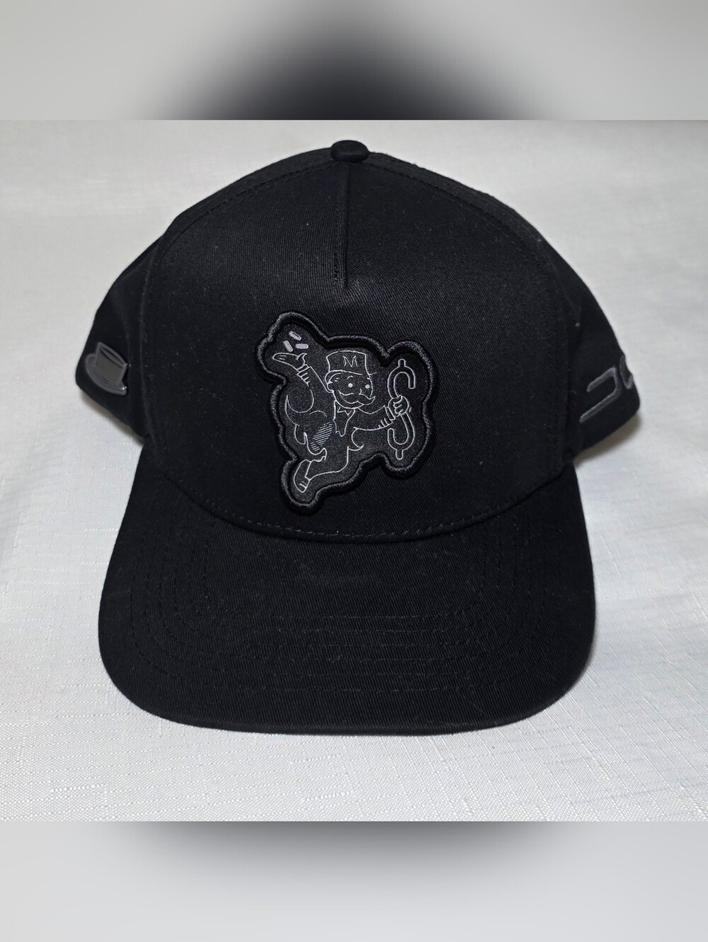 JC Hats Monopoly JUMP BLACK snapback hat adult Unisex Rare snap cap